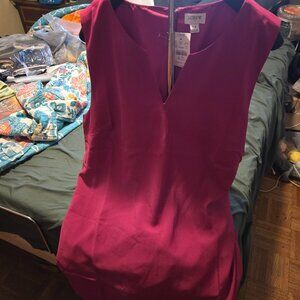 NWT J. Crew Pink Casual Sleeveless Dress Size 14
